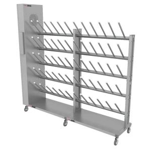 Купить Сушильный стеллаж для обуви SL2 Лидер-премиум мобильный односторонний (45 пар) в Тайшете 